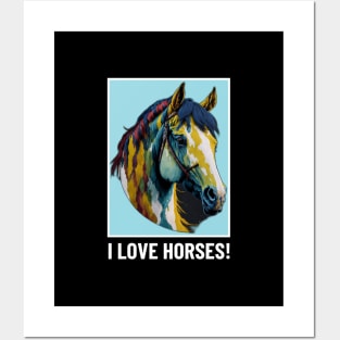 Horse Lover Art Posters and Art